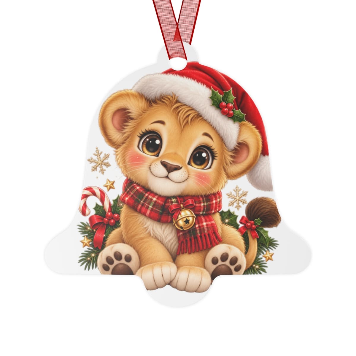 Your Photo Ornament — Double-Sided Metal — Bell
